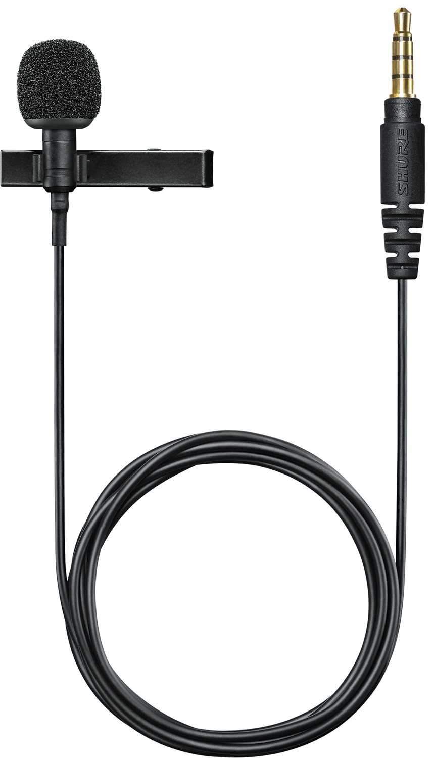 Shure Motiv MVL Condenser Lavalier Microphone - PSSL ProSound and Stage Lighting