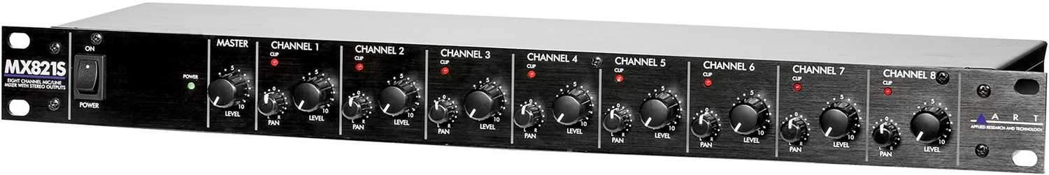 ART MX821S 8-Channel Stereo Mixer with EQ and FX - PSSL ProSound and Stage Lighting