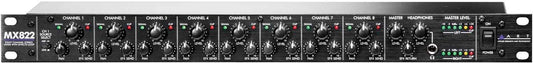 ART MX822 8-Channel Stereo Mixer - PSSL ProSound and Stage Lighting