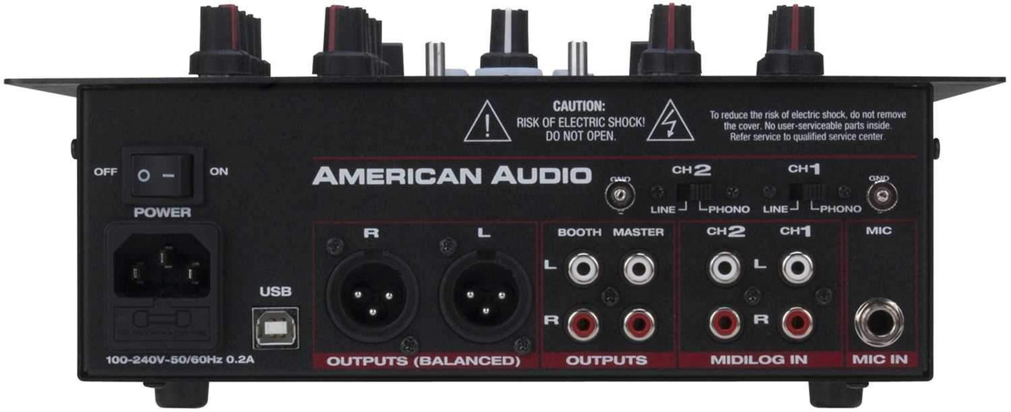 American Audio 10 MXR 10 in 2 Ch DJ Scratch Mixer - PSSL ProSound and Stage Lighting