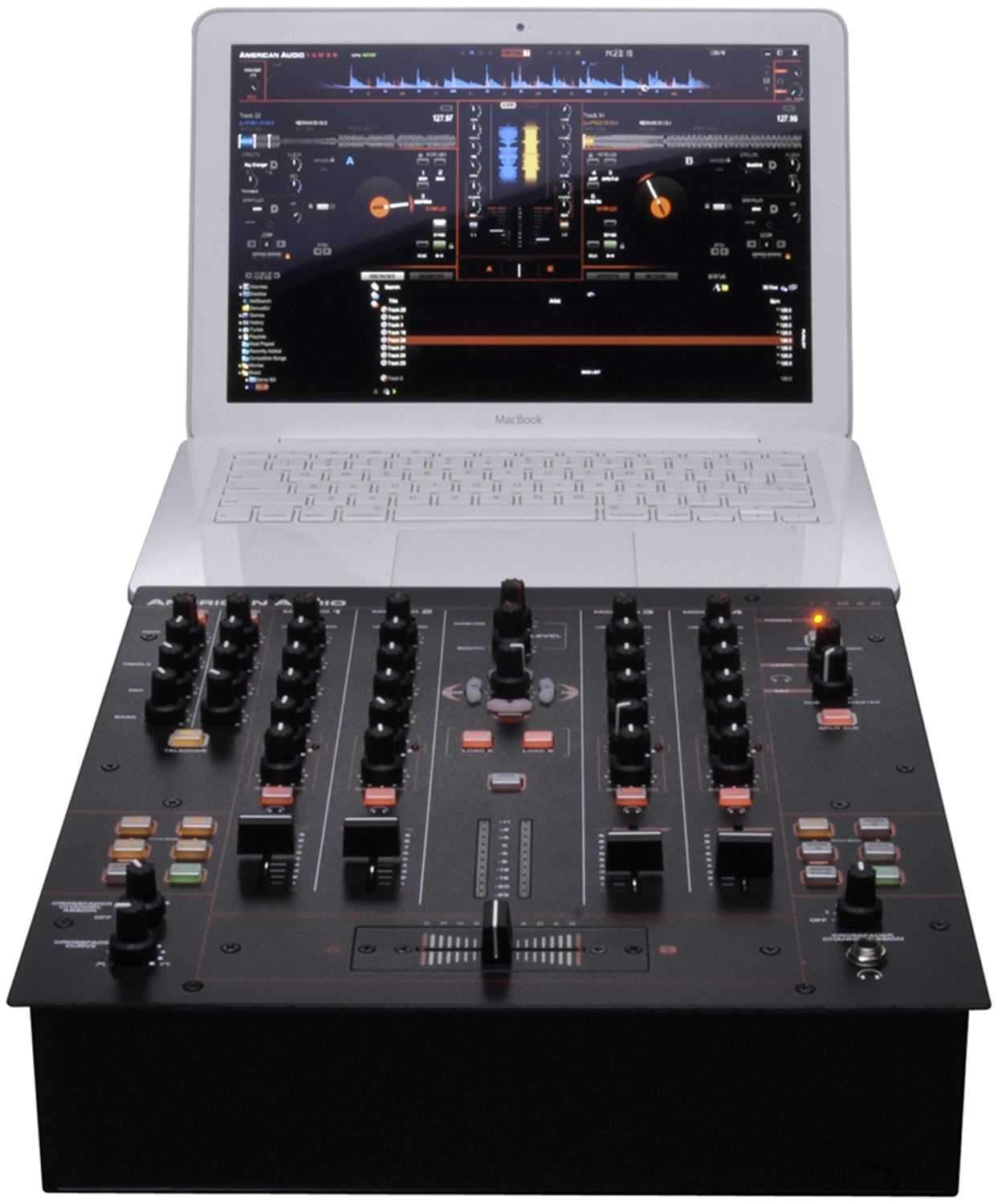 American Audio 14 MXR 4 Channel MIDILOG DJ Mixer - PSSL ProSound and Stage Lighting