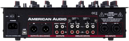 American Audio 14 MXR 4 Channel MIDILOG DJ Mixer - PSSL ProSound and Stage Lighting