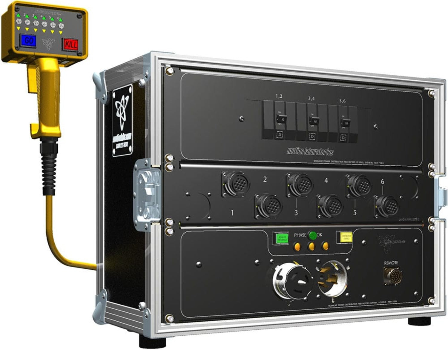 Motion Labs MOTDIST24P8 24-Way Electrical Chain Hoist Controller [Rack ...