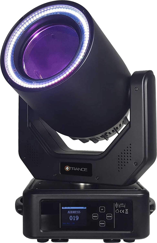 Blizzard N-Trance 90W LED Beam Moving Head with RGB Effects Ring - PSSL ProSound and Stage Lighting