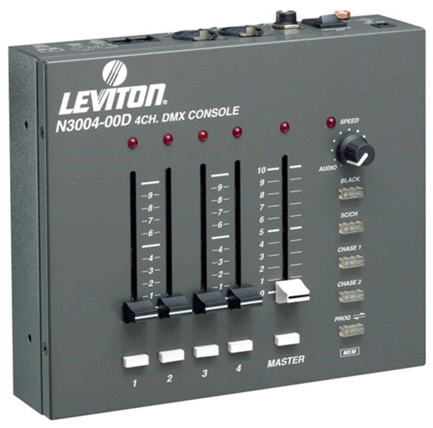 Leviton N3004 4-Ch DMX Stage Lighting Controller - PSSL ProSound and Stage Lighting