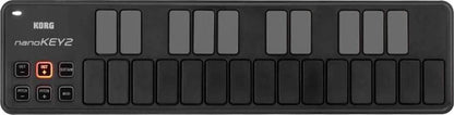 Korg Nanokey 2 25 Key USB Midi Keyboard - Black - PSSL ProSound and Stage Lighting