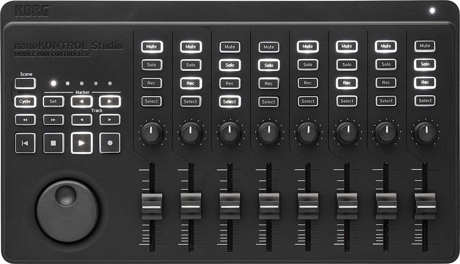 Korg nanoKONTROL Studio Mobile Midi Controller - PSSL ProSound and Stage Lighting