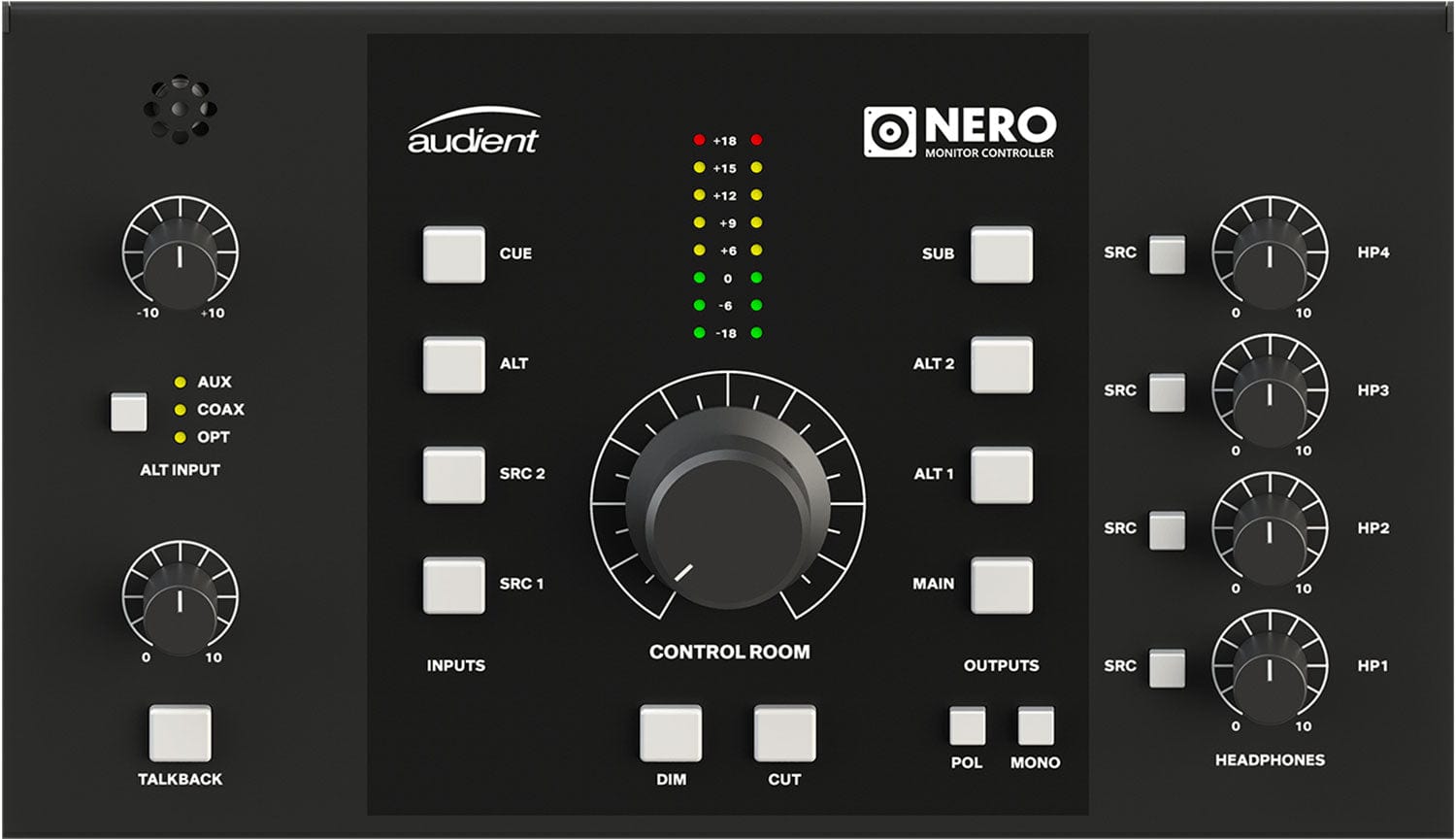 Audient NERO Desktop Monitor Controller - PSSL ProSound and Stage Lighting