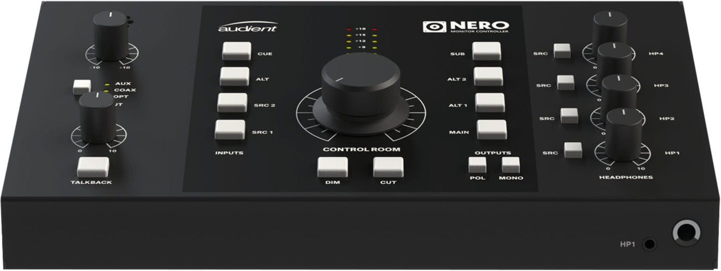 Audient NERO Desktop Monitor Controller - PSSL ProSound and Stage Lighting