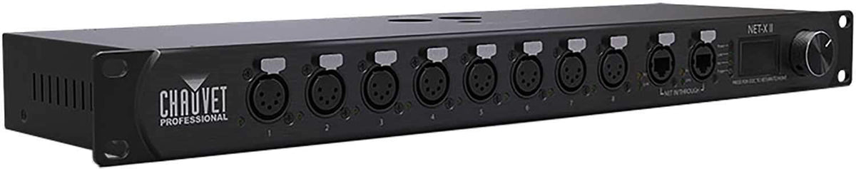 Chavet Racks Chauvet Net-X II Rack Mount Ethernet to DMX Node – Solotech
