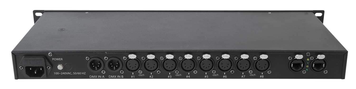 Chauvet NetX Rackmount Optical DMX Splitter - PSSL ProSound and Stage Lighting