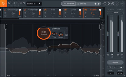 iZotope Neutron 3 Advanced Component Plug-ins and Surround Support- Educational Version - PSSL ProSound and Stage Lighting