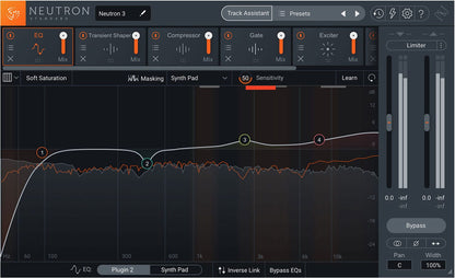 iZotope Neutron 3 Standard Complete Channel Strip - PSSL ProSound and Stage Lighting