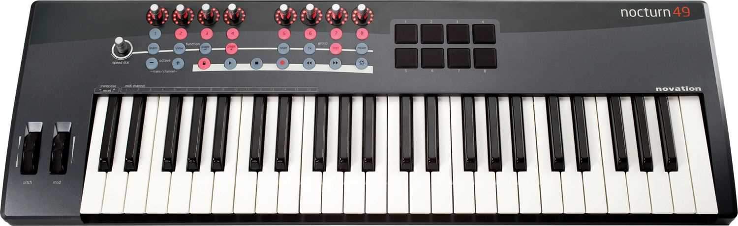 Novation NOCTURN 49 USB/MIDI Controller/ Keyboard - PSSL ProSound and Stage Lighting