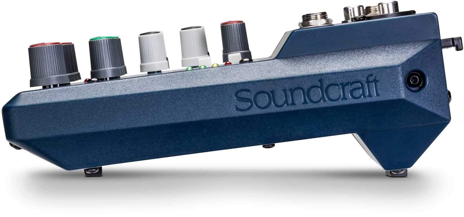 Notepad Mixer Soundcraft Notepad-5 5-Channel Desktop Mixer with USB – Solotech