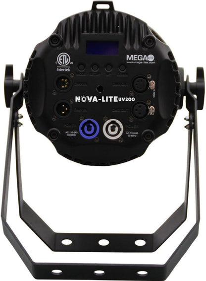 Mega Lite Nova Lite UV200 200-Watt UV LED Black Light - PSSL ProSound and Stage Lighting