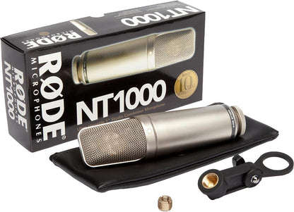 Rode NT1000 Versatile 1-Inch Cardioid Condenser Microphone - PSSL ProSound and Stage Lighting