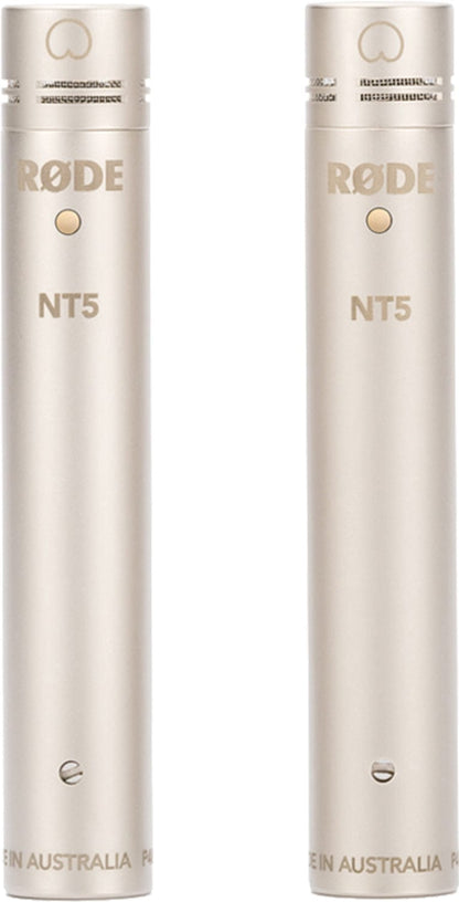 Rode NT5MP Pair of Matched NT5 1/2-Inch Cardioid Condenser Microphones - PSSL ProSound and Stage Lighting