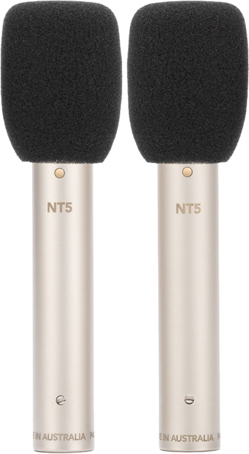 Rode NT5MP Pair of Matched NT5 1/2-Inch Cardioid Condenser Microphones - PSSL ProSound and Stage Lighting