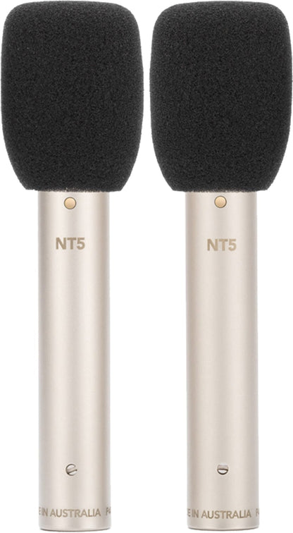 Rode NT5MP Pair of Matched NT5 1/2-Inch Cardioid Condenser Microphones - PSSL ProSound and Stage Lighting