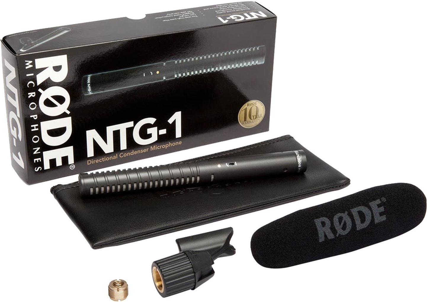 Rode NTG1 Directional Super Cardioid Condenser Shotgun Microphone - PSSL ProSound and Stage Lighting