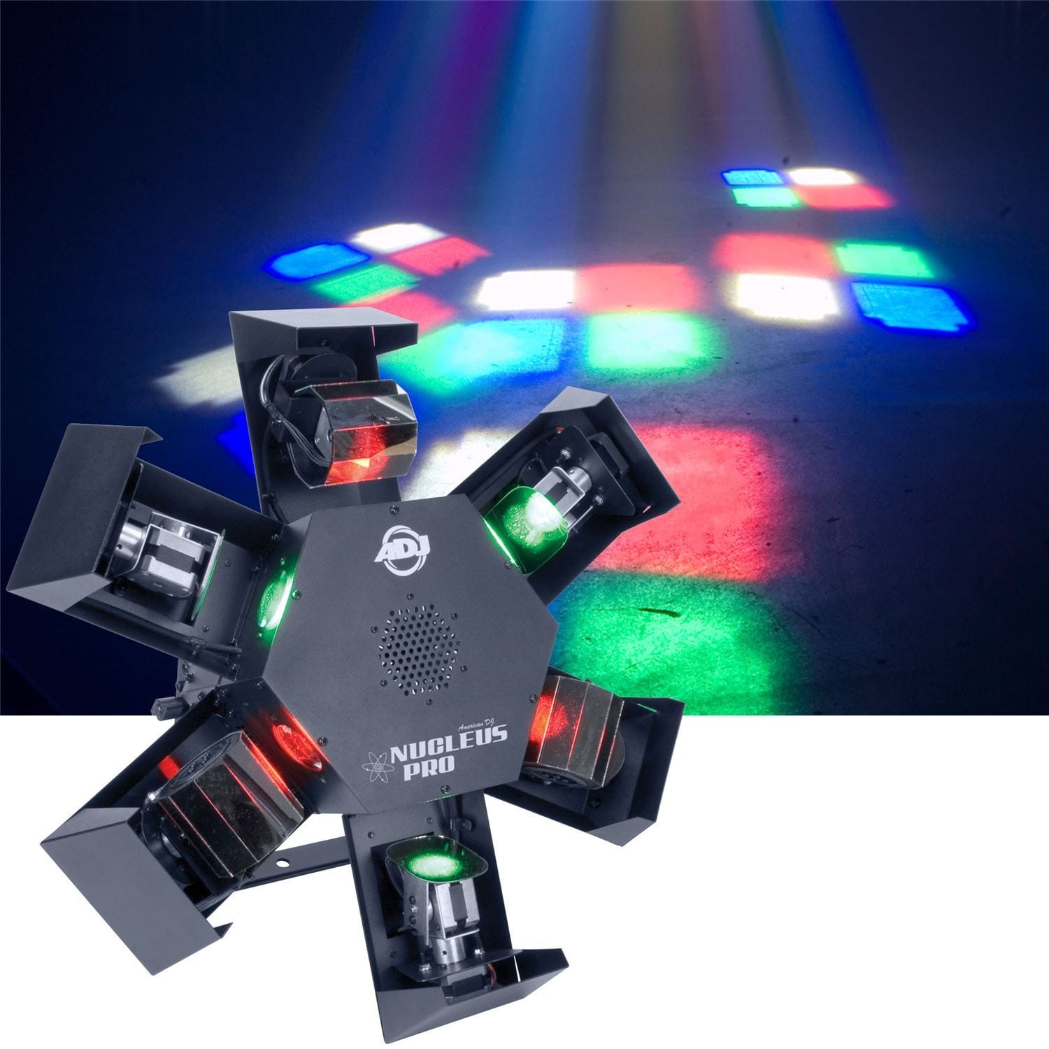 American DJ Nucleus Pro 6 Head LED DMX Centerpiece - PSSL ProSound and Stage Lighting