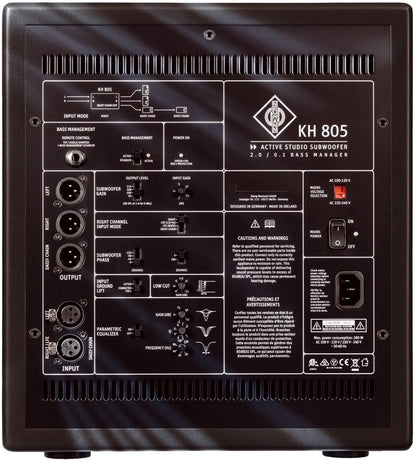 Neumann KH805 Self-Powered Reference Subwoofer - PSSL ProSound and Stage Lighting