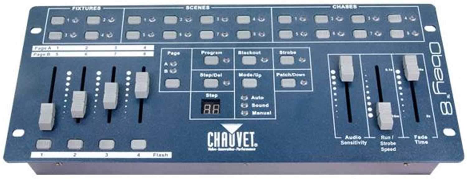 Chauvet Obey-8 DMX Compact Controller - PSSL ProSound and Stage Lighting