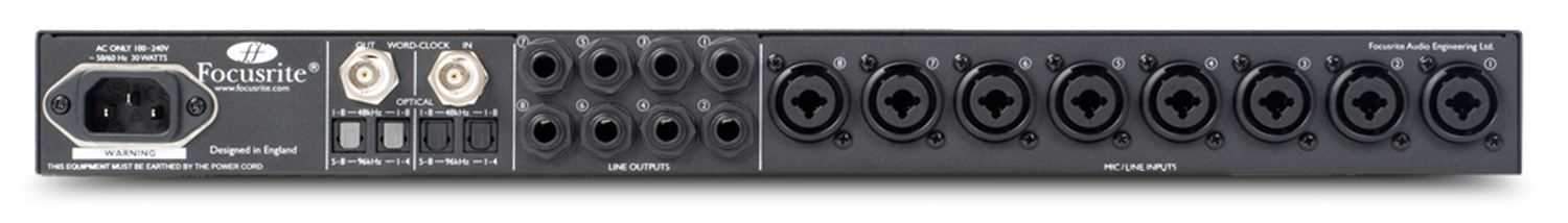 Focusrite OCTOPREMKIIDynamic 8 Channel Mic Pre - PSSL ProSound and Stage Lighting