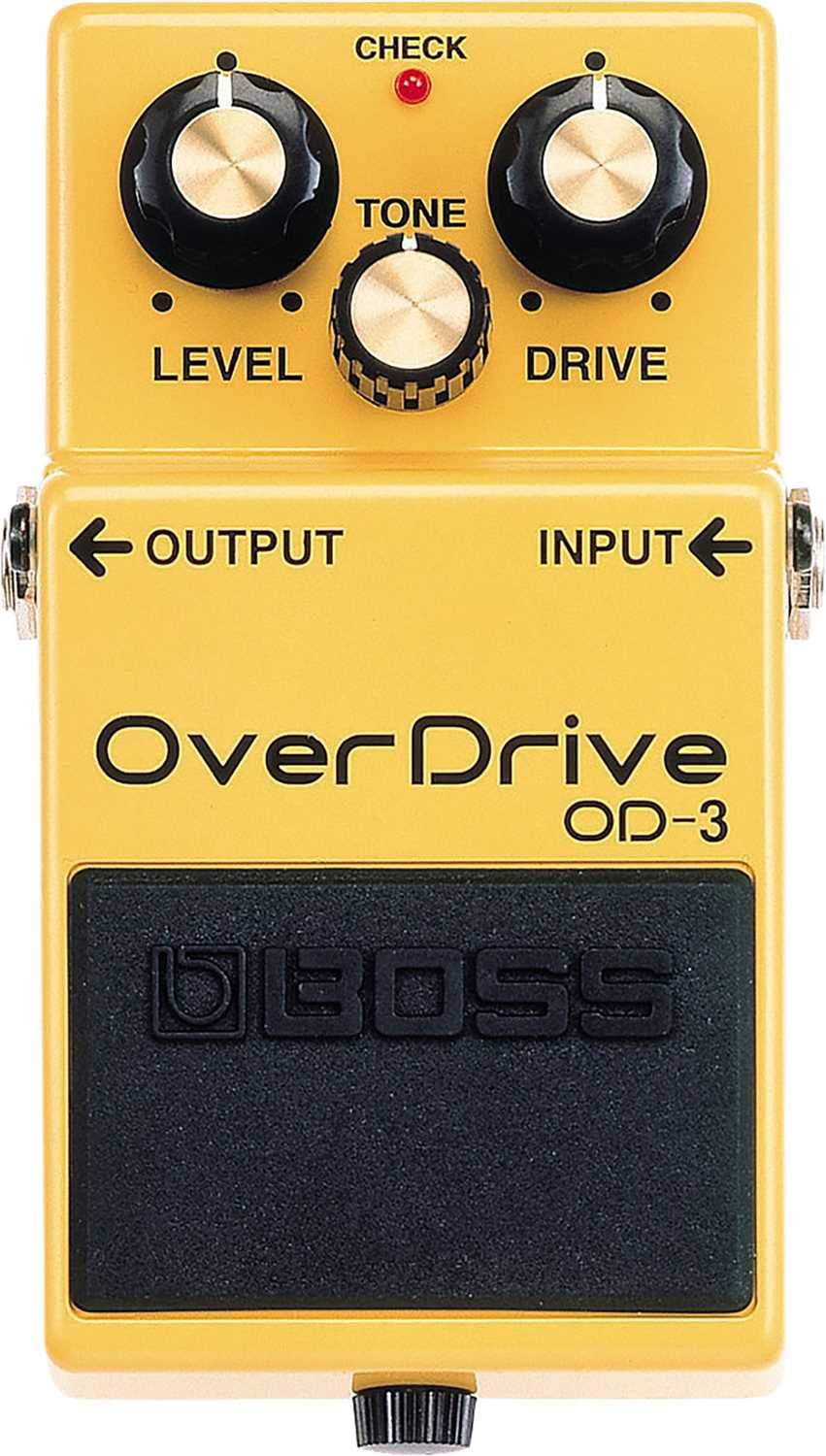 Boss OD-3 Overdrive Pedal for Guitar and Bass - PSSL ProSound and Stage Lighting