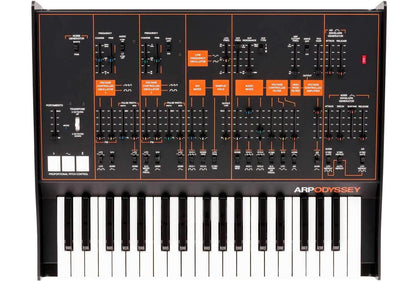 Korg ARP Odyssey FS Rev3 Black/Orange Analog Synth - PSSL ProSound and Stage Lighting