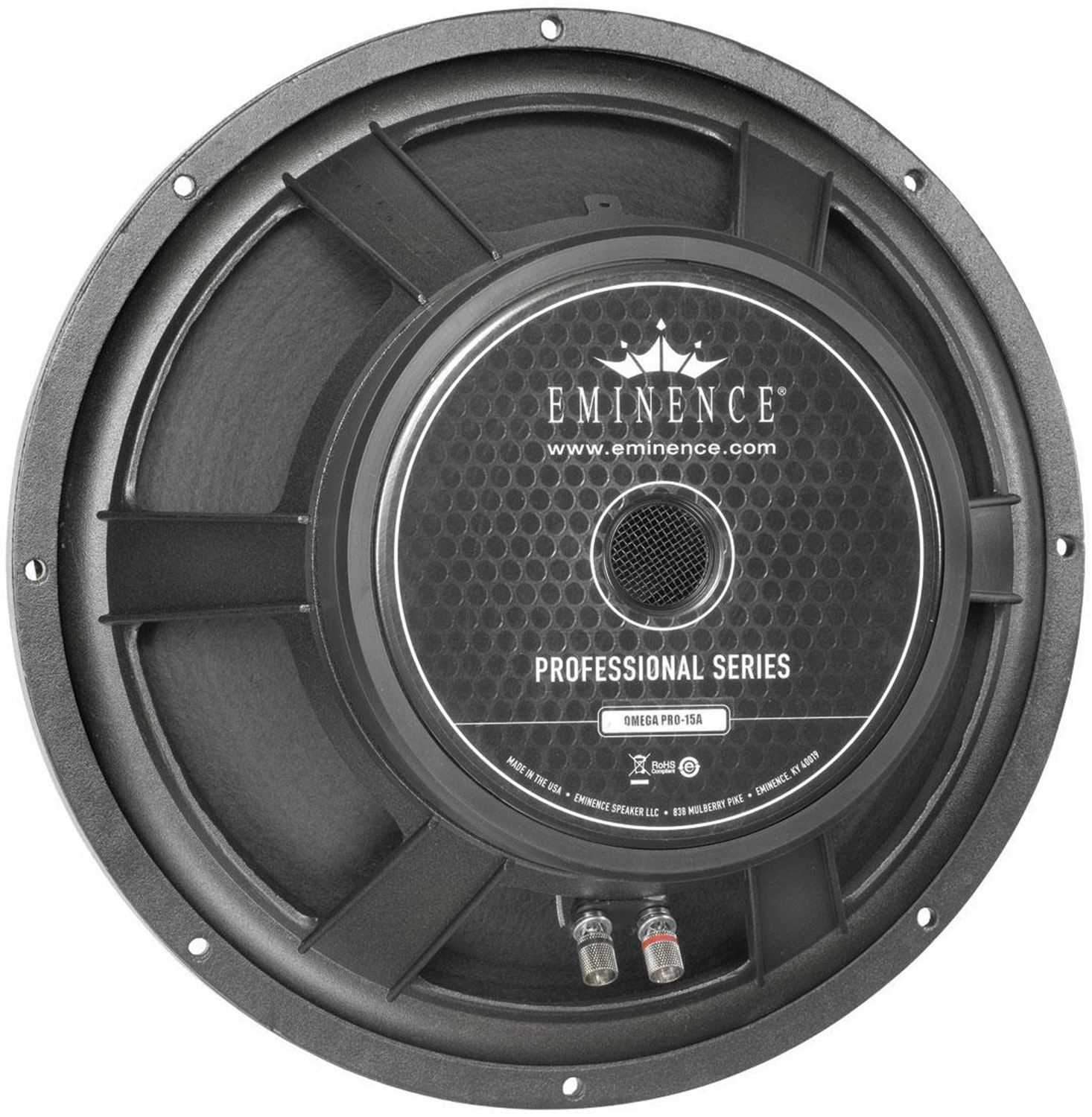 Eminence OMEGAPRO15A 15In Rawframe Speaker - PSSL ProSound and Stage Lighting