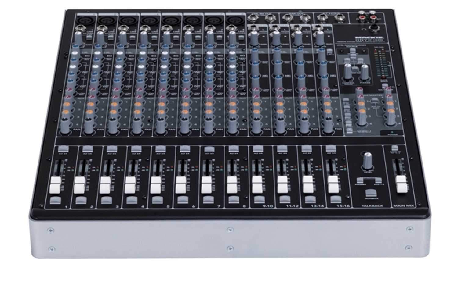 Mackie Onyx 1620i 16 Ch Compact Recording Mixer - PSSL ProSound and Stage Lighting