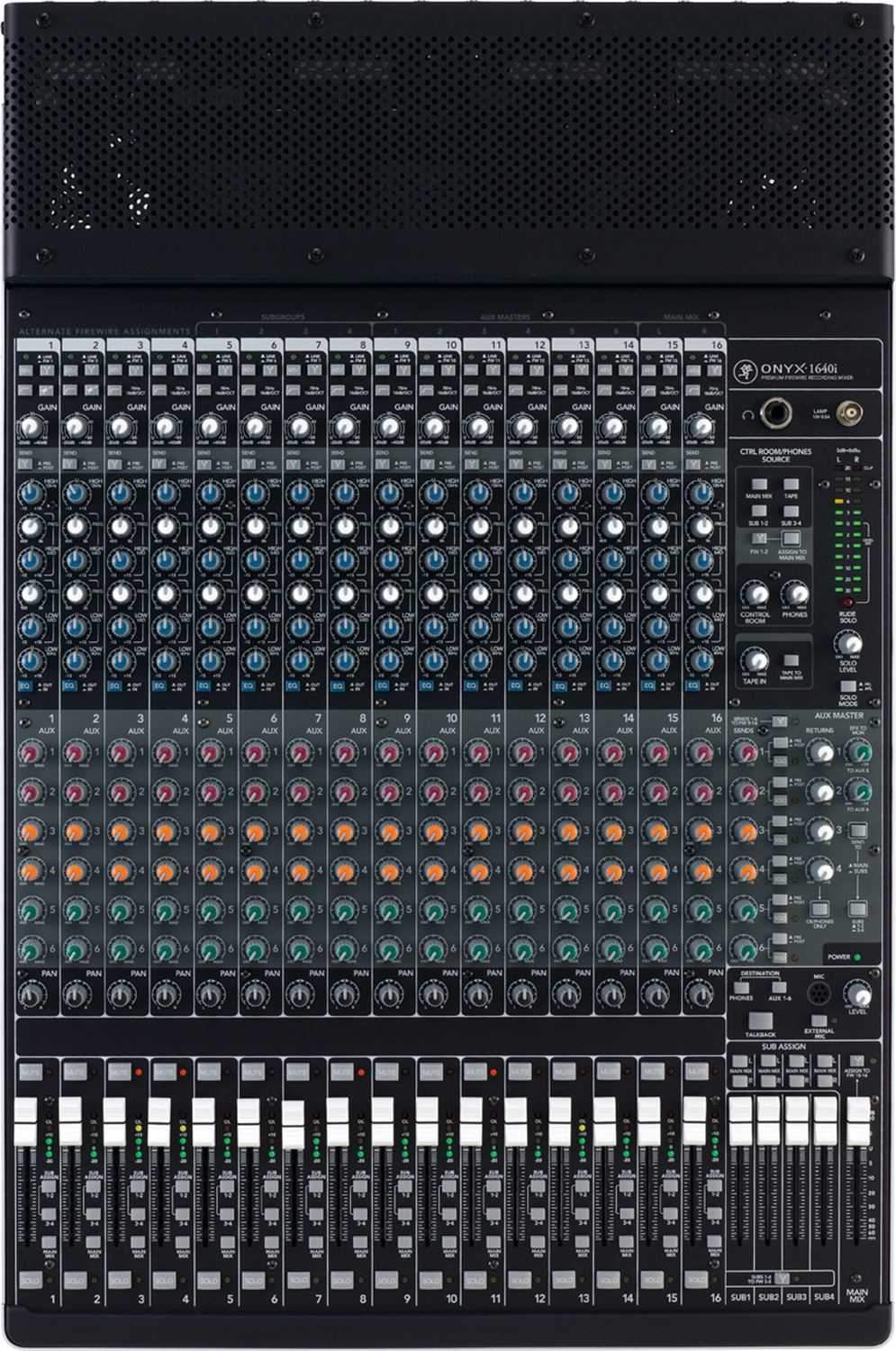 Mackie Onyx 1640i 16Ch 4 Bus Recording MMixer - PSSL ProSound and Stage Lighting