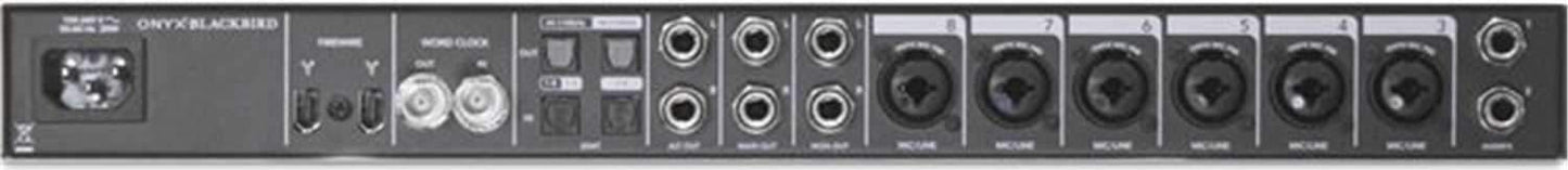 Mackie ONYX-BLACKBIRD FireWire Recording Interface - PSSL ProSound and Stage Lighting