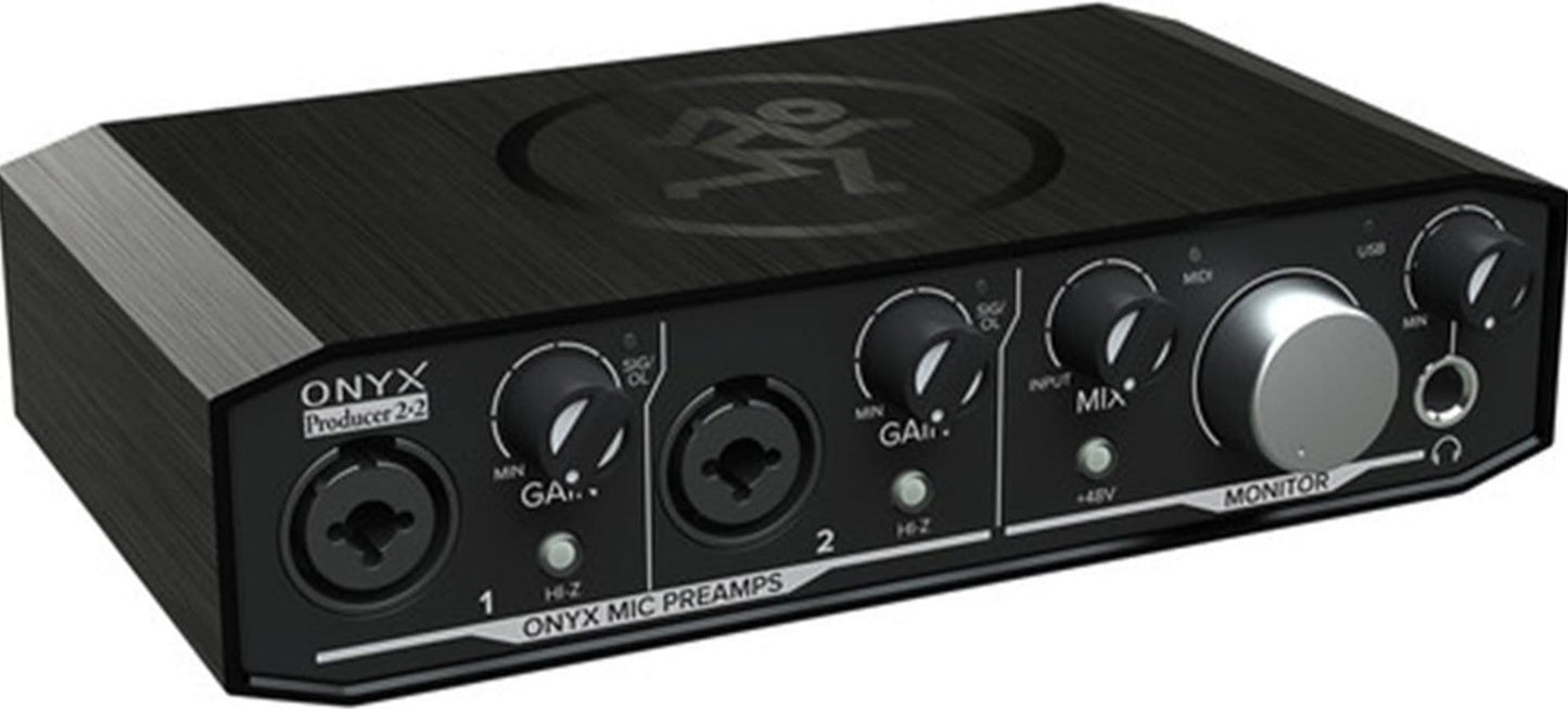 Mackie Onyx Producer 2-2 2x2 USB Audio Interface with MIDI - PSSL ProSound and Stage Lighting