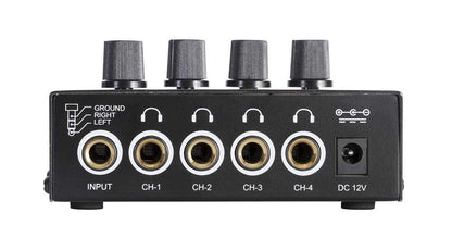 On-Stage HA4000 Pro Headphone Amplifier - PSSL ProSound and Stage Lighting