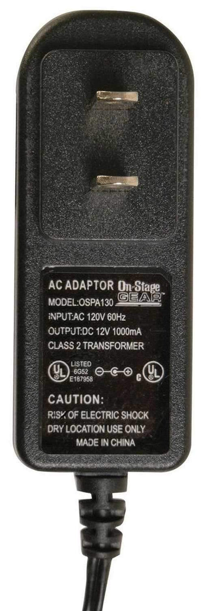 On-Stage OSPA130 AC Adapter for Yamaha Keyboards - PSSL ProSound and Stage Lighting
