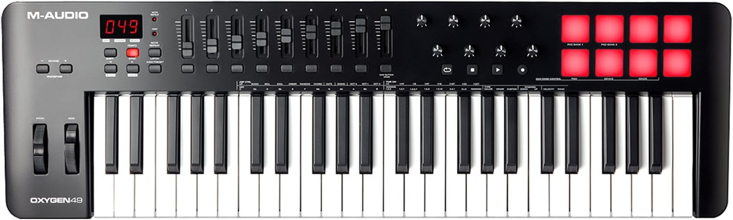 M-Audio OXYGEN 49 MKV 49-Key USB Midi Controller - PSSL ProSound and Stage Lighting