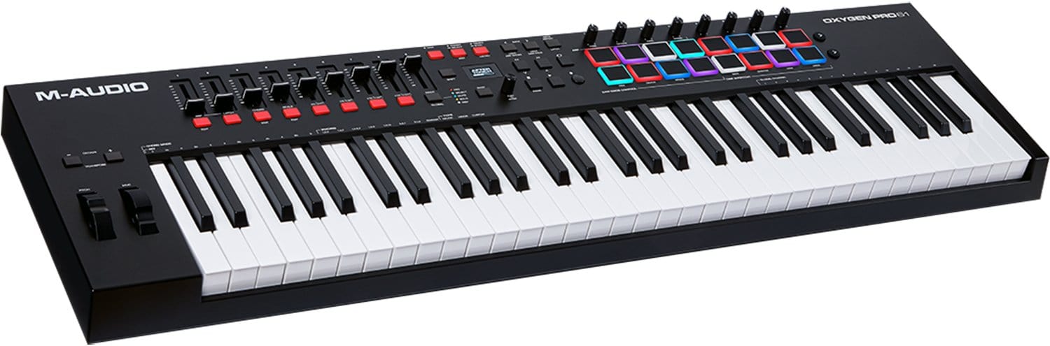 M-Audio OXYGEN PRO 61 61-Key USB MIDI Controller - PSSL ProSound and Stage Lighting