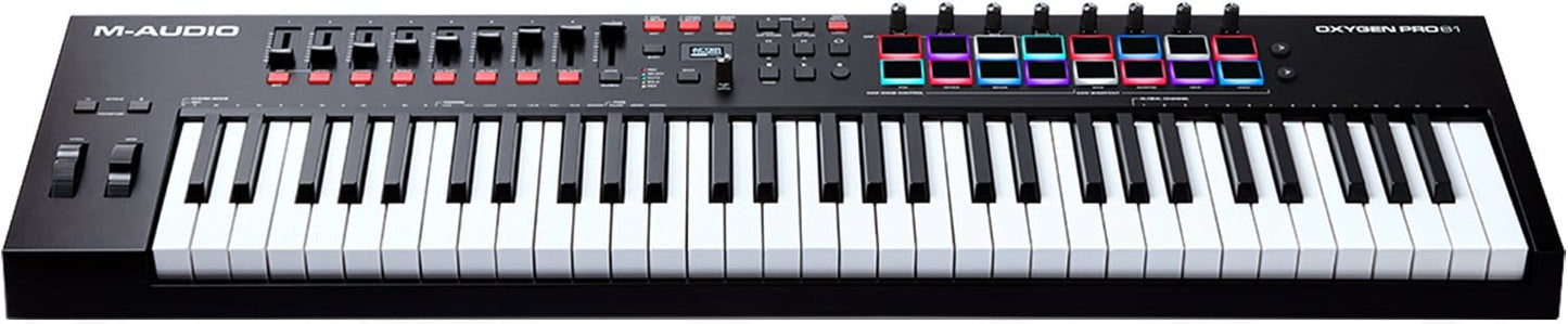 M-Audio OXYGEN PRO 61 61-Key USB MIDI Controller - PSSL ProSound and Stage Lighting