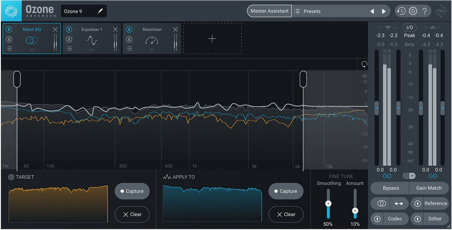 iZotope Ozone 9 Advanced- Complete Mastering System Extended - PSSL ProSound and Stage Lighting