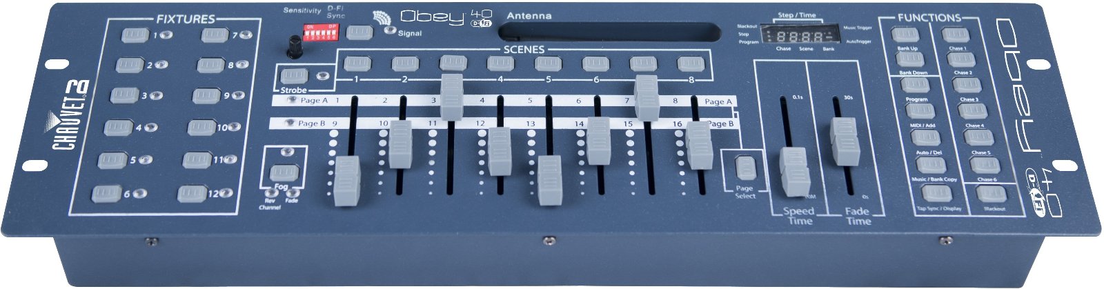 Chauvet Obey 40 D-Fi 2.4 Wireless DMX Controller - PSSL ProSound and Stage Lighting