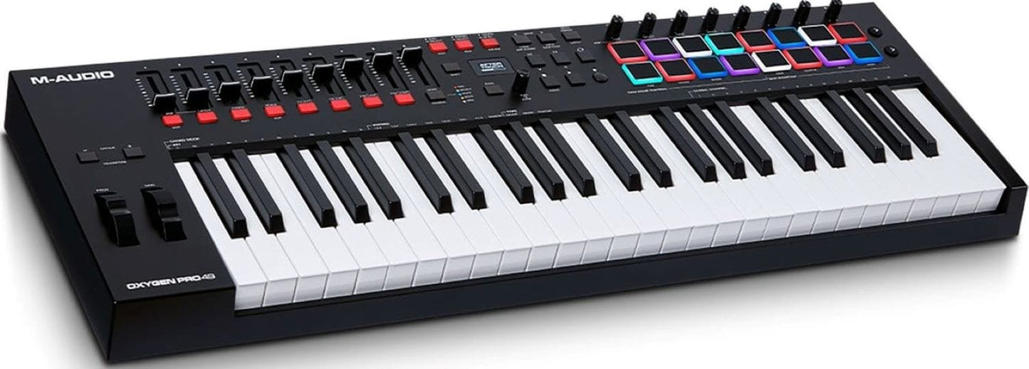 M-Audio Oxygen Pro 49 49-Key USB MIDI Controller - ProSound and Stage Lighting