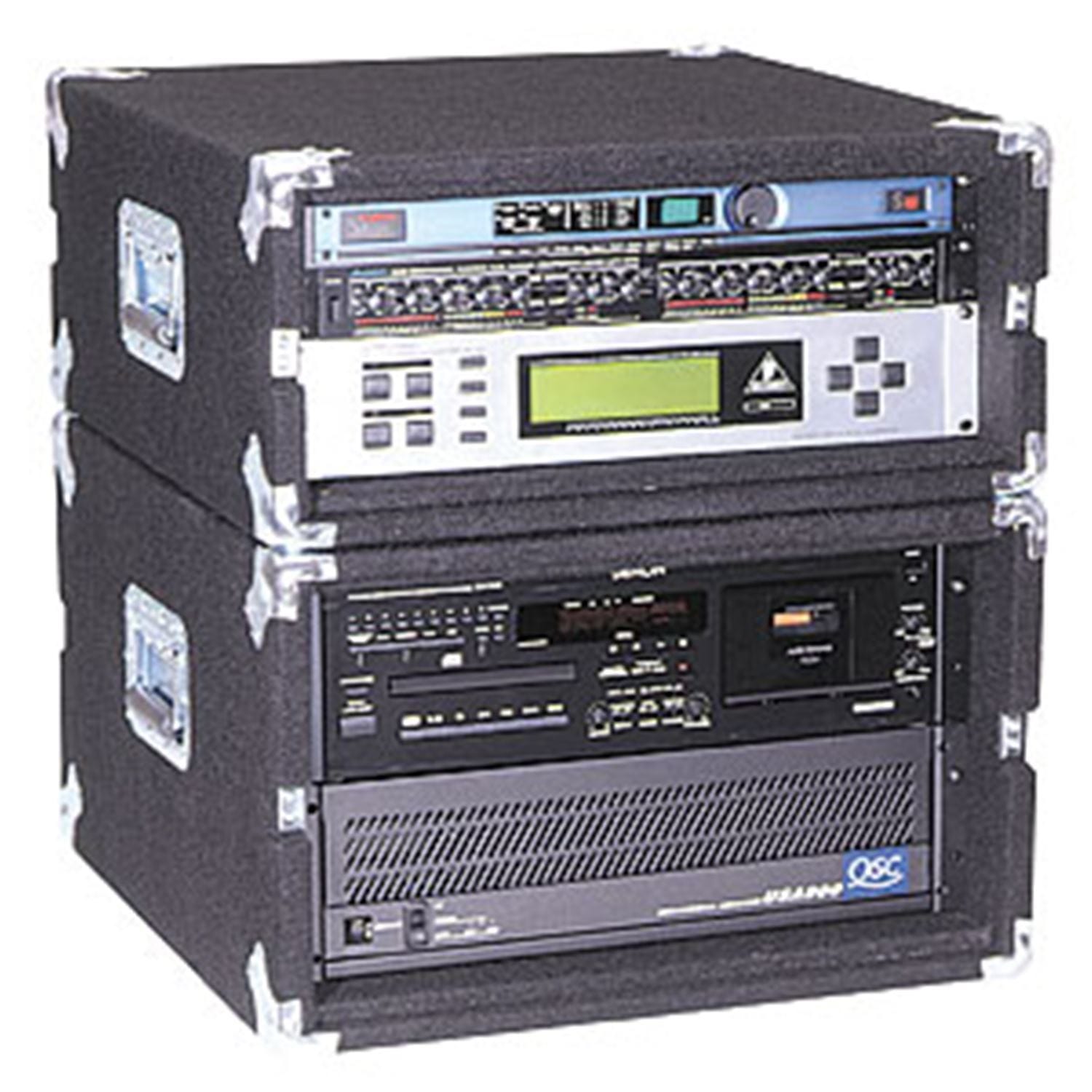 Odyssey Heavy Duty 4 Space Rack Case-Gray - PSSL ProSound and Stage Lighting