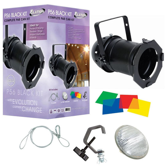 Elation P56BLACKKIT Par 56 Black Kit - PSSL ProSound and Stage Lighting
