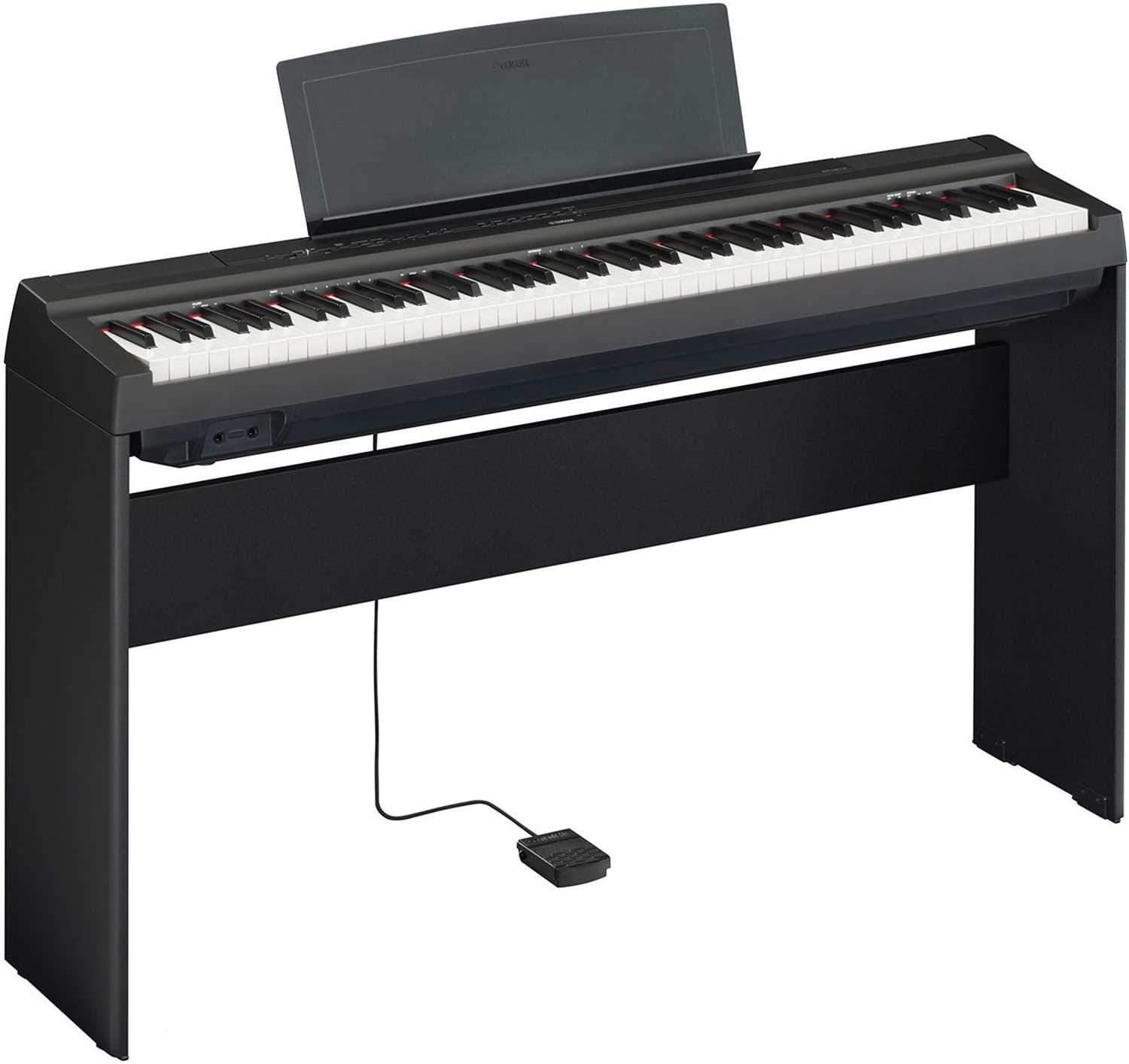 Yamaha P125B 88-Key Portable Digital Piano - PSSL ProSound and Stage Lighting