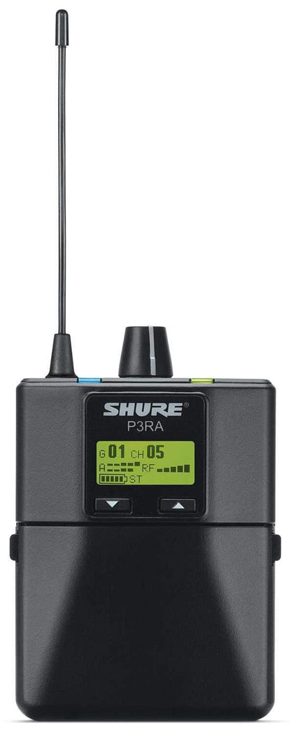 Shure P3RA Wireless Bodypack Receiver for PSM300 - PSSL ProSound and Stage Lighting