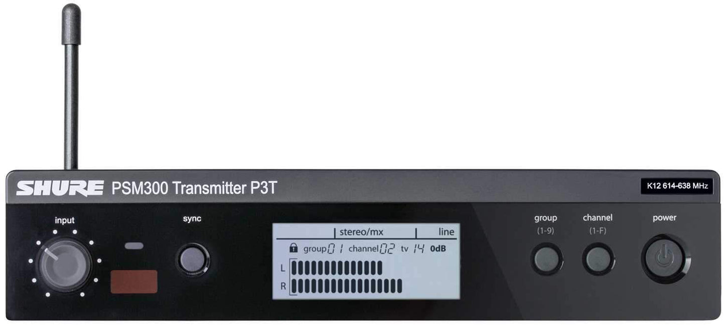 Shure P3T Wireless Transmitter for PSM300 System - PSSL ProSound and Stage Lighting