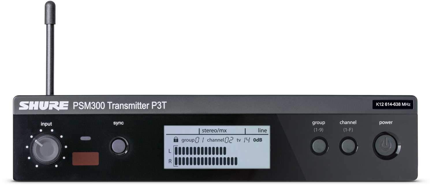 Shure PSM300 In-Ear Wireless System with SE112-GR – Solotech